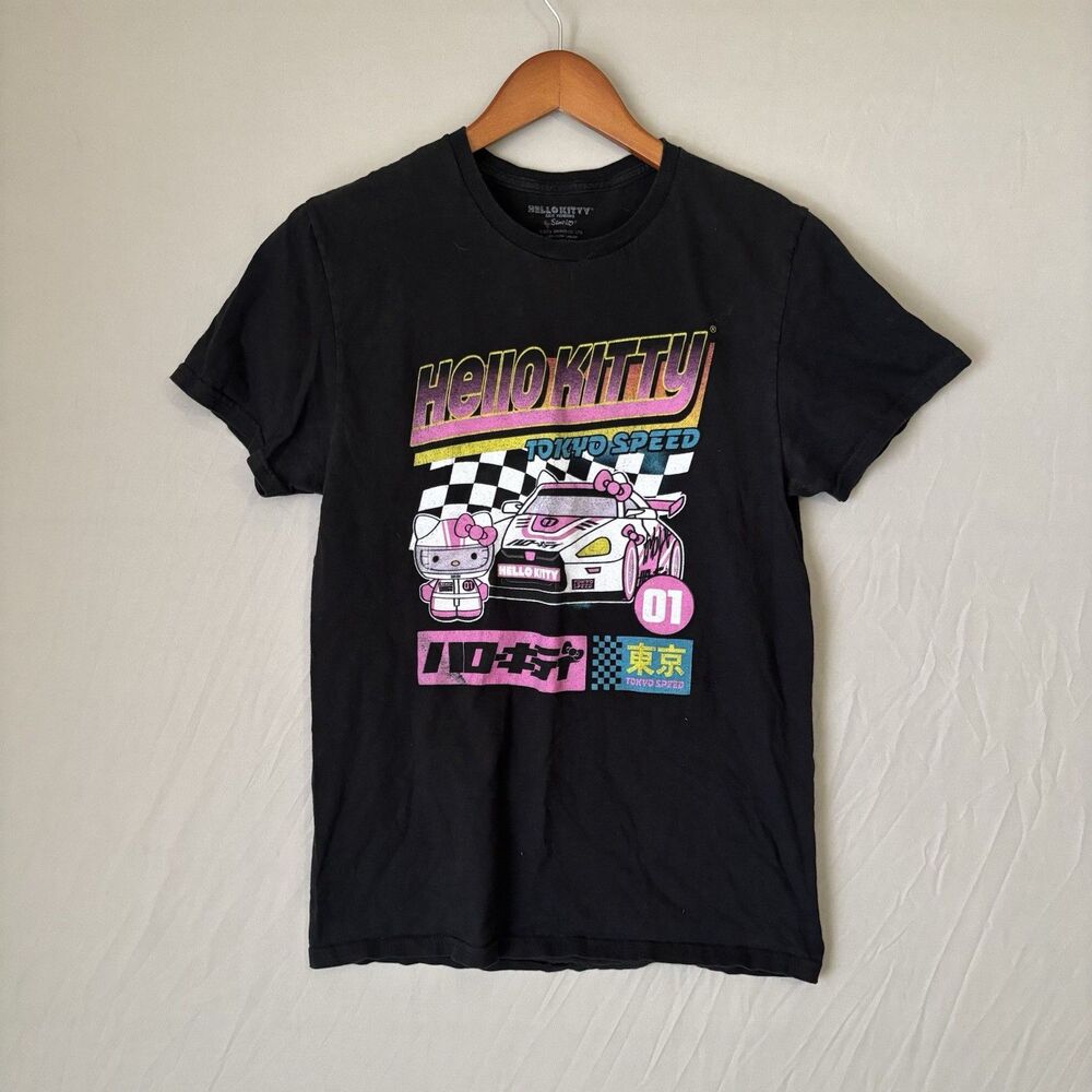 Hello Kitty Black Kids T-Shirt